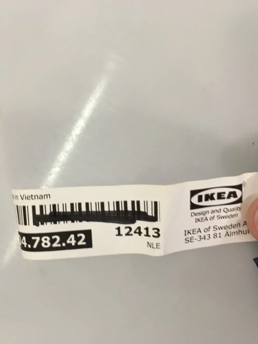 IKEA Mini Shopper AirPods Coin Keychain KNÖLIG